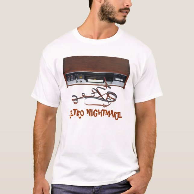 Rétro T-shirt de cauchemar (Devant)