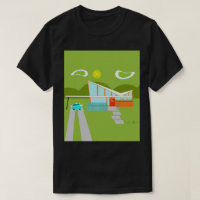 Rétro T-shirt de Chambre de Palm Springs