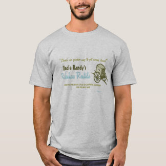 Rétro T-shirt "de location de Rickshaw"