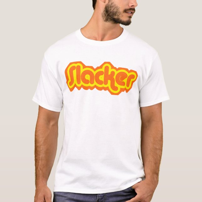 Rétro T-shirt de Slacker (Devant)