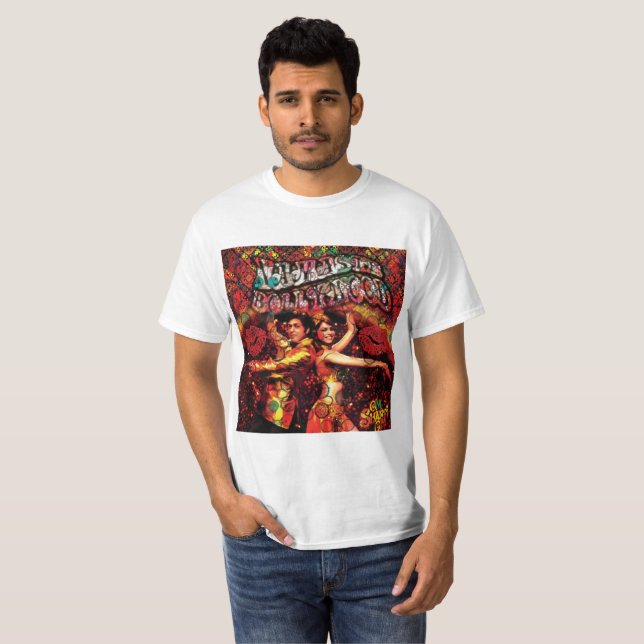 RÉTRO T-SHIRT DE STYLE DE BOLLYWOOD (Devant entier)