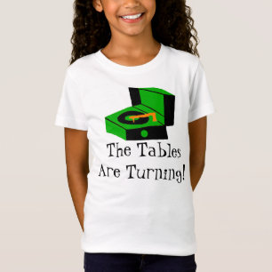 Rétro T-shirt de tourne-disque