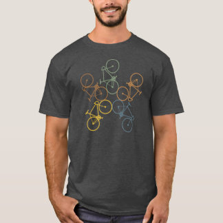 Rétro T-shirt de vélo