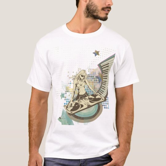 rétro T-shirt du DJ