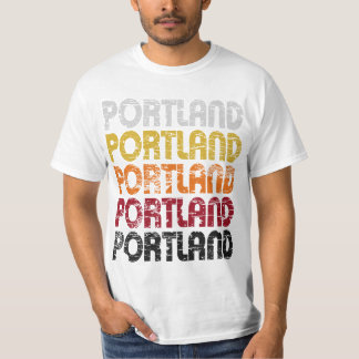 Rétro T-shirt vintage de Portland