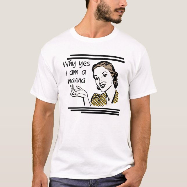 Rétro T-shirts et cadeaux de Nanna (Devant)