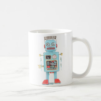 Rétro tasse chinoise vintage fraîche de robot de
