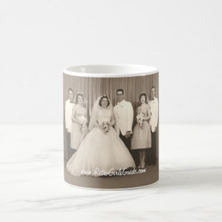 Rétro tasse de mariage