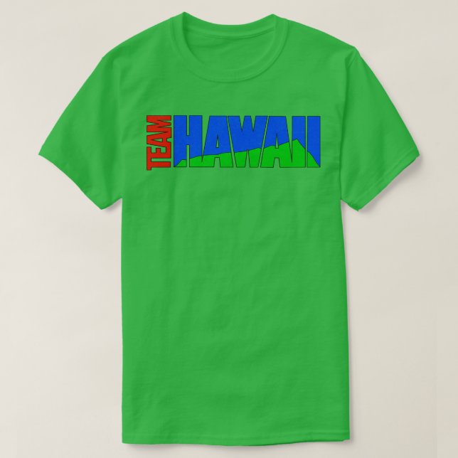 Retro Team Hawaii 1977 TShirt (Design devant)