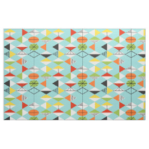 Rétro tissu de motif de harlequin