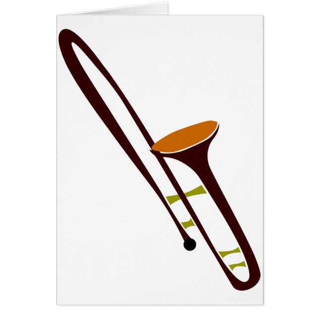 Rétro trombone d'années '50 (Devant)