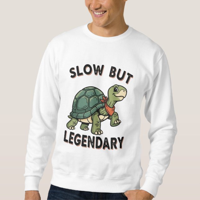 Retro Turtle Legendary Pace Men’s Sweatshirt (Devant)