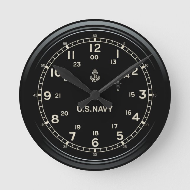Rétro U.S. NAVY Horloge imitation (Recto)