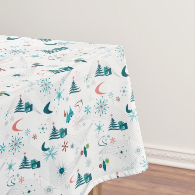 Retro Une nappe de Noël Go-Go (In Situ)