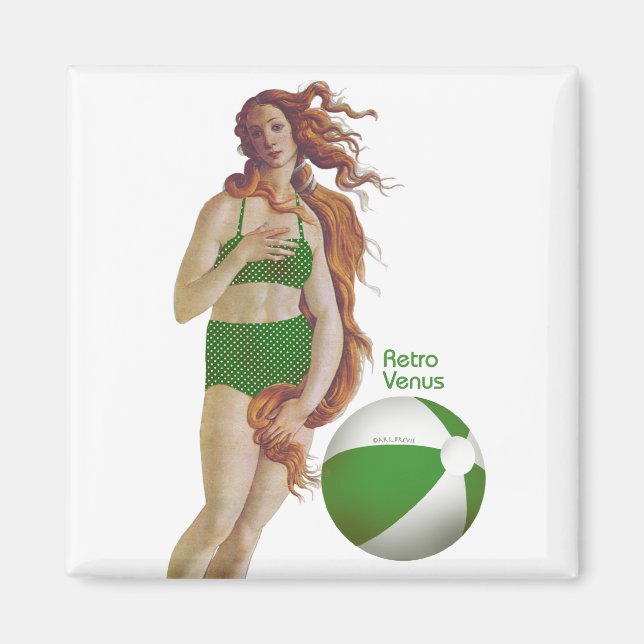 Retro Vénus Magnet (Devant)