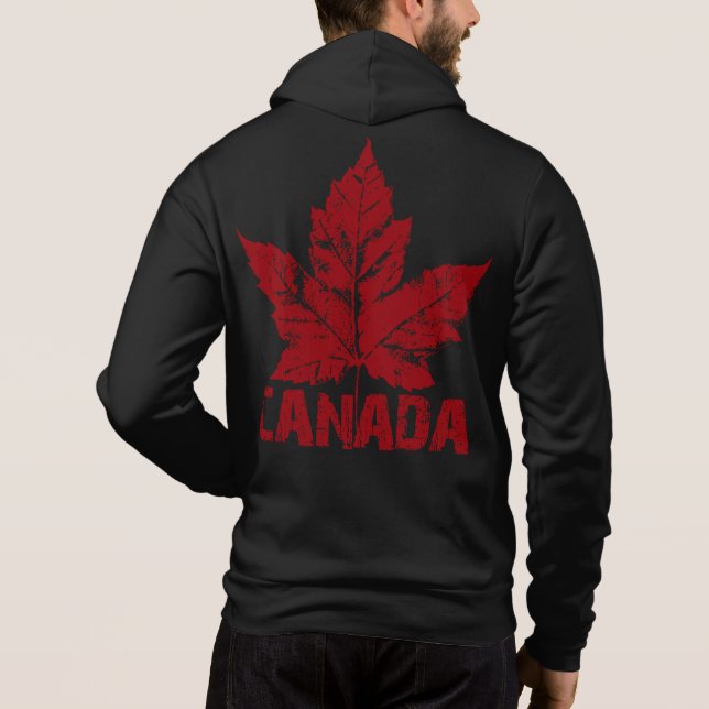 Rétro veste de souvenir du Canada de sweat - shirt (Dos)