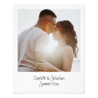 Retro Vieux Instant Photo Personnalisée