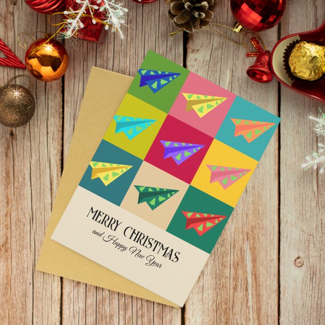 Rétro Vintage Avion en Papier Arbre de NOËL Person (Créateur téléchargé)