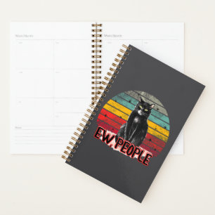 Retro Vintage Chat Noir Ew