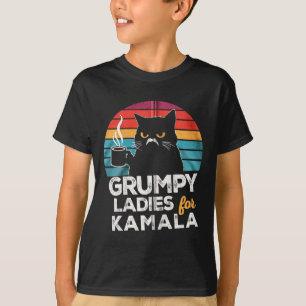 Retro Vintage Grumpy Ladies Pour Kamala Zip Sweat