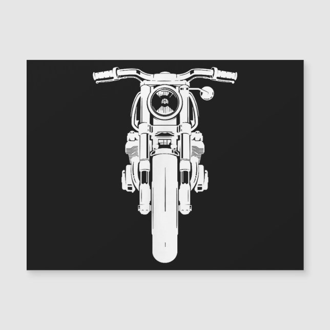Retro Vintage Motorcycle J'aime mon Motorbik (Devant)