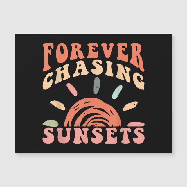 Rétro Vintage pour toujours Chasse Couchers de sol (Devant)