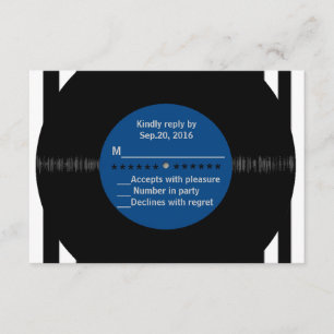Retro Vinyl Record l Moderne RSVP