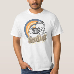 Rétros amours de Jésus de sourire vous T-shirt