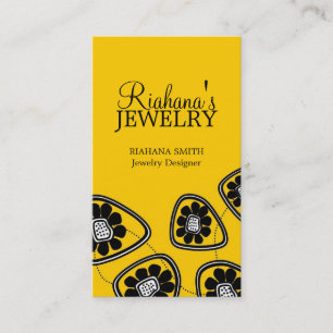 Rétros cartes de visite de fleur