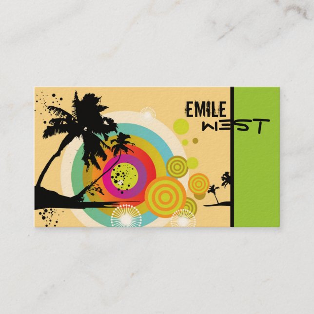 Rétros cartes de visite de Tropix (Devant)