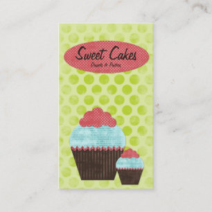 Rétros cartes de visite du petit gâteau #1 de