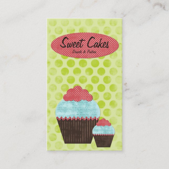 Rétros cartes de visite du petit gâteau #1 de (Devant)
