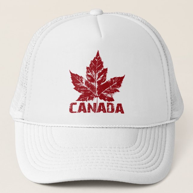 Rétros casquettes de feuille d'érable du Canada de (Devant)