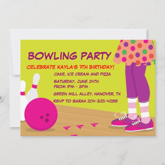 Rétros invitations de fête d'anniversaire du (Devant)