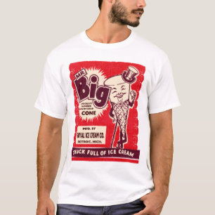 Rétros T-shirts vintages de M. Big de nouveauté de
