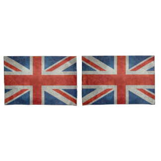 Rétros taies d'oreiller de style de drapeau