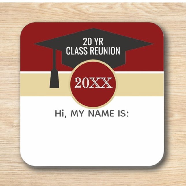 Réunion ! Étiquette de nom de réunion de classe pe (Créateur téléchargé)