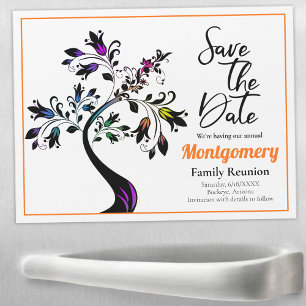 Réunion Familiale Enregistrer La Date Arborescence