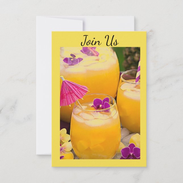 ***REUNISSONS*** INVITATION À UNE SOIRÉE ADULTE (Devant)