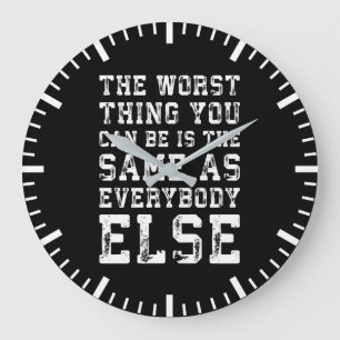 Réussite et motivation de gymnase grande horloge