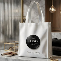Sac cabas promotionnel avec logo d'entreprise pers
