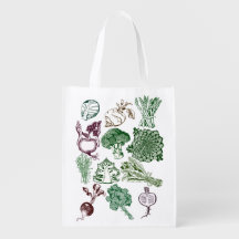 Sac de base avec la copie d'aliment biologique