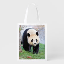 sac d'épicerie Panda géant photo 0406. sac d'épice
