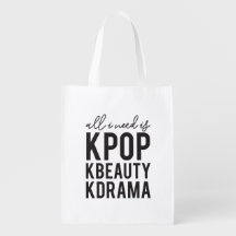 Toute la journée sac d'épicerie de Kpop KBeauty