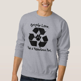 Réutilisez le sweatshirt d'amour