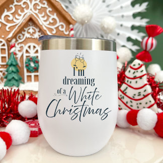 Rêvant d'un Noël blanc Festif sans pied