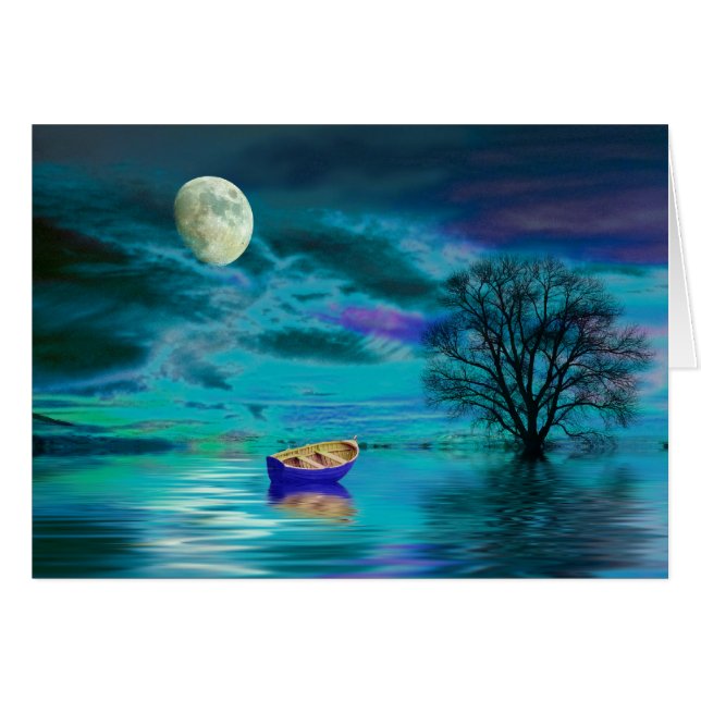 Rêve bleu vert (Devant horizontal)