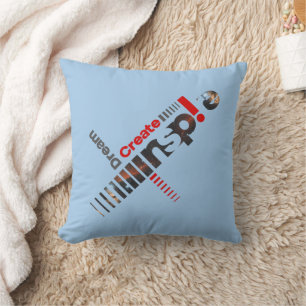 Rêve Créer Inspirer Coussin décoratif 40cm