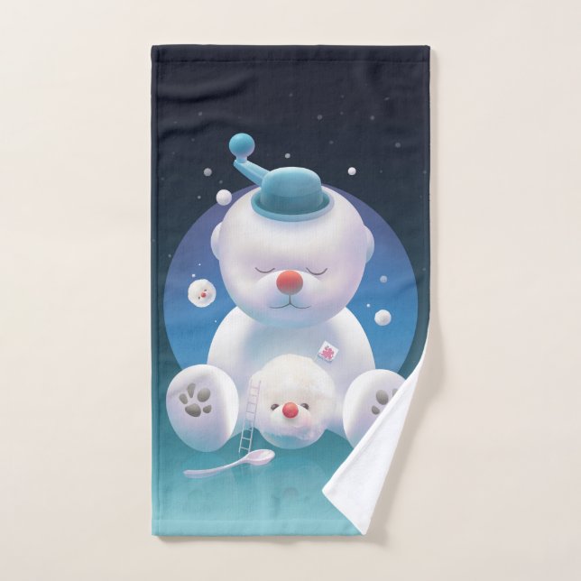 Rêve de Bichon Ice Shaver (Serviette à main)