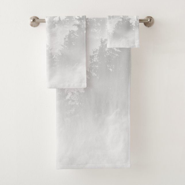 Rêve de Forêt Blanche Grise Douce #1 #décoration # (En situation)